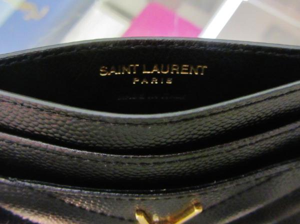 Saint Laurent サンローラン コピー モノグラム カードケース★ブラック 370776 BOW0G